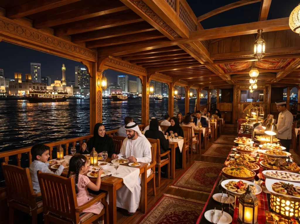 Dhow Cruise Dubai Deira Creek (Standard – Lower Deck)