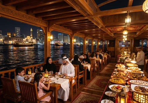 Dhow Cruise Dubai Deira Creek (Standard – Lower Deck)