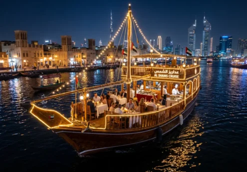 Oberoi Premium Dhow Cruise Deira Creek with Buffet Dinner