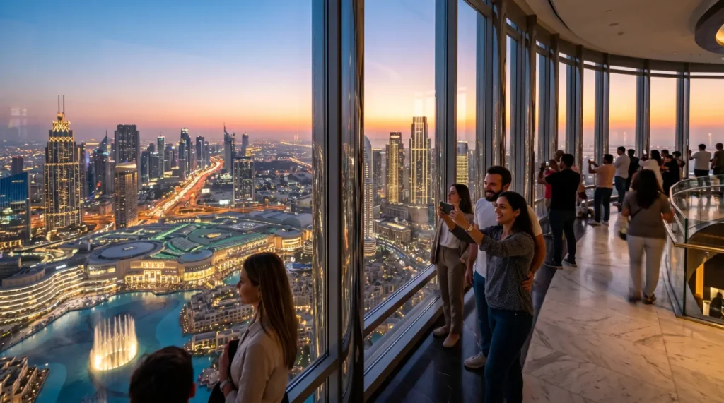 Observation Deck Burj Khalifa Level 124 + 125