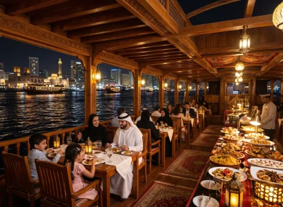 Dhow Cruise Dubai Deira Creek (Standard – Lower Deck)