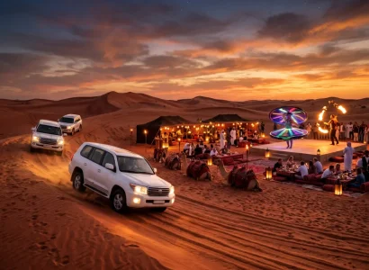 Evening Desert Safari Dubai with BBQ Dinner & Live Shows
