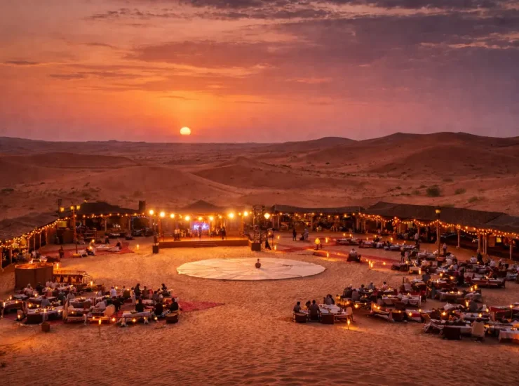 Evening Desert Safari Dubai with BBQ Dinner & Live Shows
