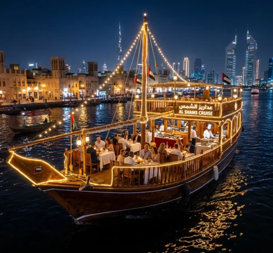 Oberoi Premium Dhow Cruise Deira Creek with Buffet Dinner