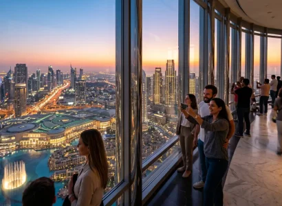 Observation Deck Burj Khalifa Level 124 + 125