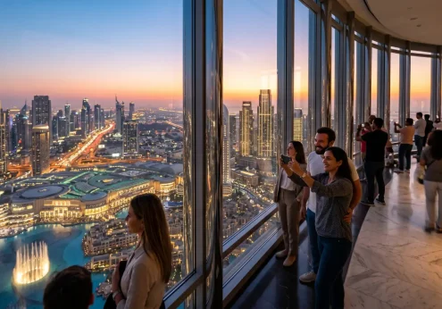 Observation Deck Burj Khalifa Level 124 + 125