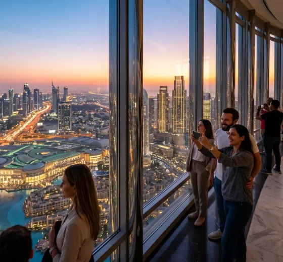 Observation Deck Burj Khalifa Level 124 + 125