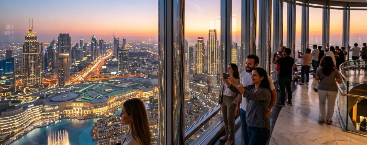 Observation Deck Burj Khalifa Level 124 + 125