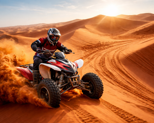Red Dude Quad Biking